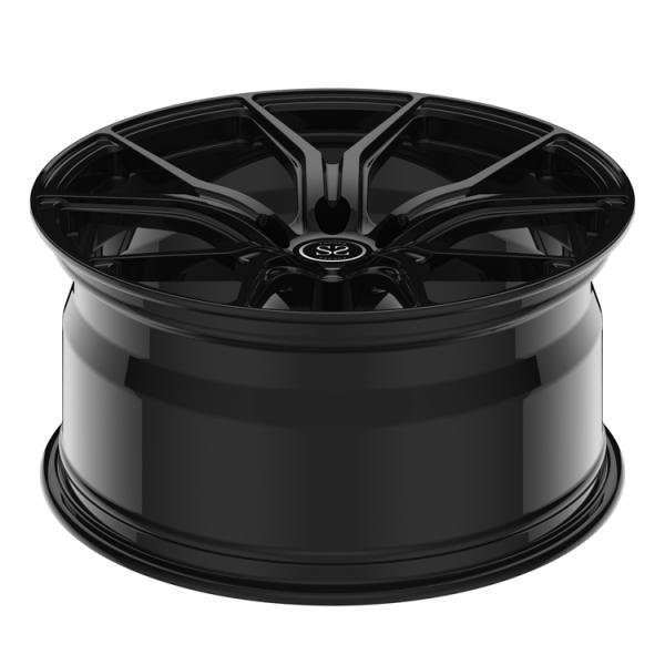Le noir Monoblock de lustre d'alliage 1 morceau a forgé les roues 19x8.5 bouleversé par 19inch 19x9.5 pour Series3 G20