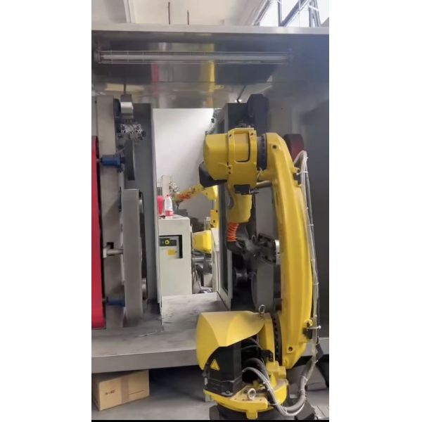 6 Axis Robotic Polishing Machine for Stainless Steel Appliance Housings