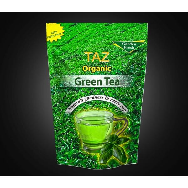 Flat Bottom Vital Tea Packaging Bags / Economy Plastic Tea Packaging Pouches
