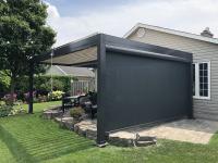 Fermetures à glissière de finition de fenêtre avec installation DIY ou professionnelle jusqu'à 6 M de largeur