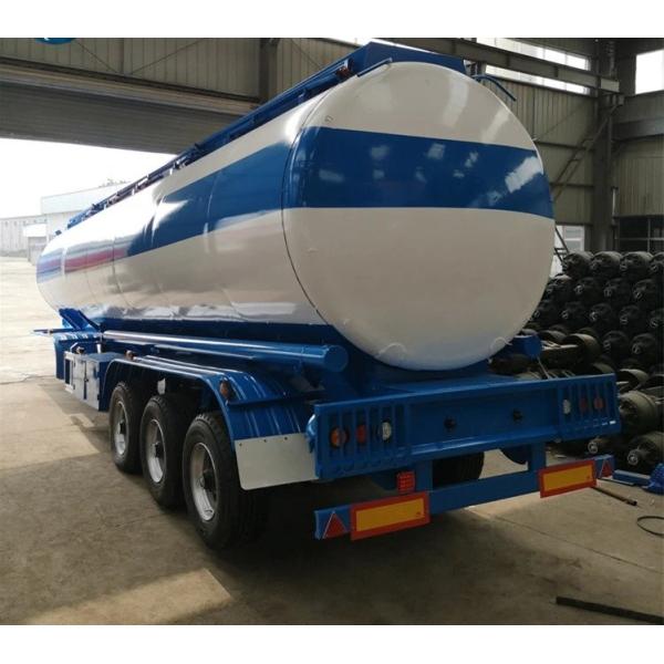 Aluminium Fuel Tanker Trailer Truck Manufacturers 3 Axle Gasoline Crude Oil Trailer