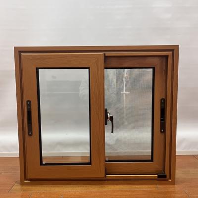 Aluminium Sliding Window Customized Size and Color Double Temper Glass