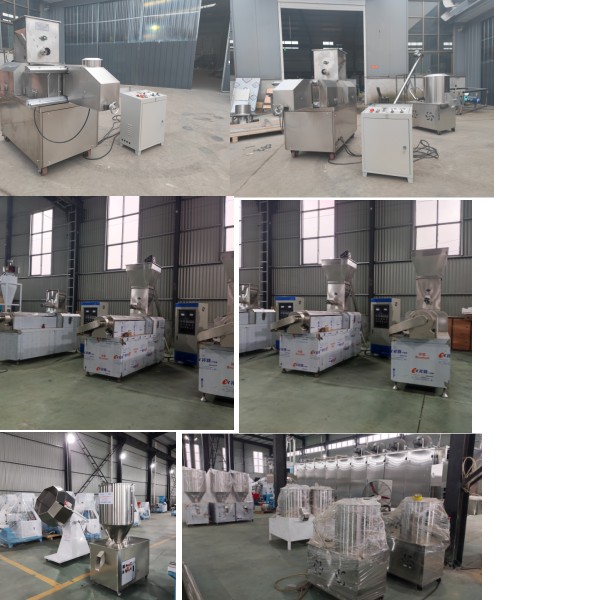 220V/380V Voltage Screw Food Extruder Machine for Corn Stick Puffing Manufacturing Plant