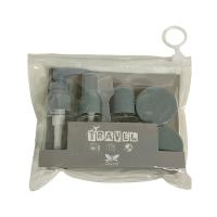Option de logo personnalisé 6 pièces ensemble de bouteille de voyage pour le lavage
