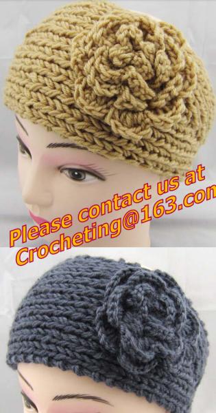 Best Winter Adult Children Warm Crochet Headbands Knitted Headbands Headwraps For Women