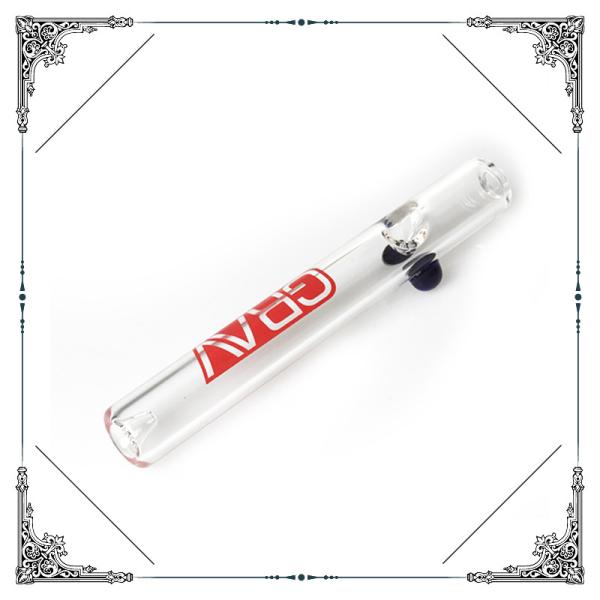 7 Inch Grav Glass Steamroller Smoking Pipes Hand Tobacco Pipe Mix Color