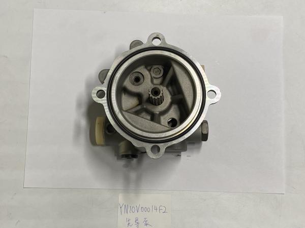 SK200-6E Excavator Machinery Parts PILOT PUMP YN10V00006F1 Gear Pump YN10V00014F2