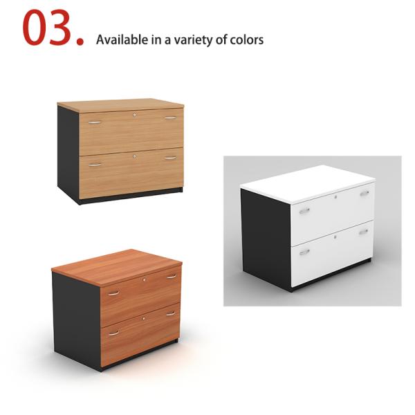 Company Storage Cabinet, Office Furniture, Two-layer Handle with Lock, File Cabinet Can Be Customized in Size