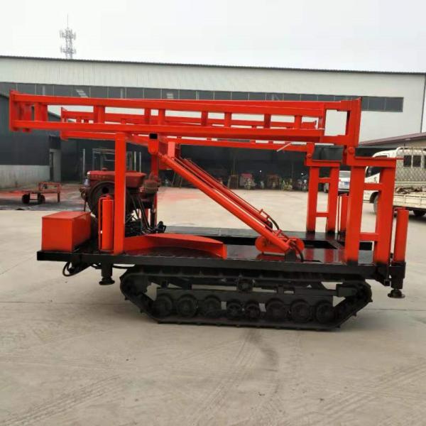 89mm Rod 200m 0.32m/S Crawler Mounted Drill Rig