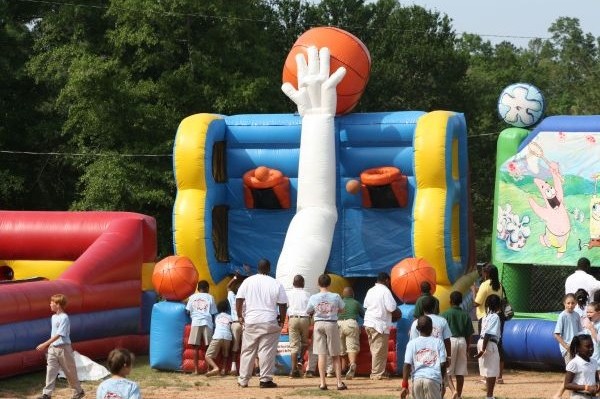 Full Court Press Basketball Inflatable Sports Games For Party Rental