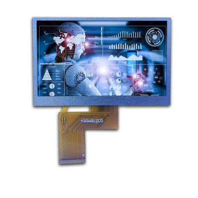 Exposição transmissiva 480x272 de 4,3 IPS LCD da polegada todo o sentido de vista
