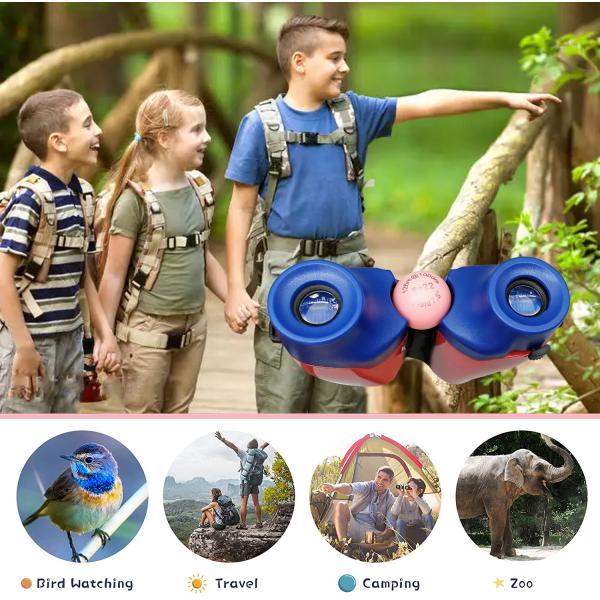 Optics Kids Small Lightweight Binoculars 8x21 HD For Bird Watching