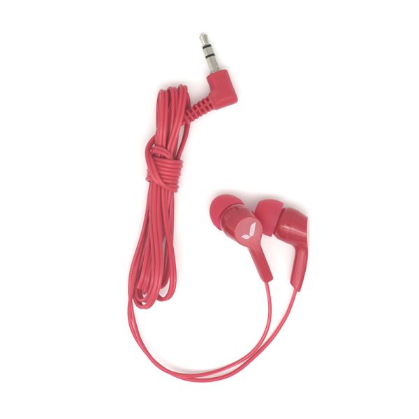 Comfortable Convenient Disposable Earphones Model HE-005 PVC ABS Airplane Headphone with Private Mold and Durable Design