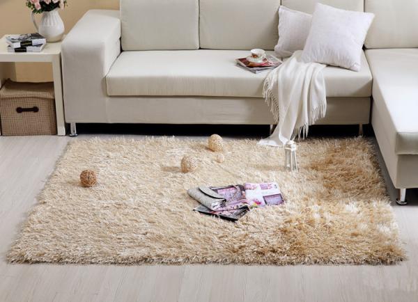 Plush Plain Shaggy Polyester Mixed Malai dori Carpet and Rug Many Colors for Choosing