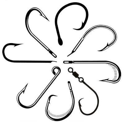 Commercial Sea Fishing Hooks , Stainless Steel Fishing Hooks OEM Service
