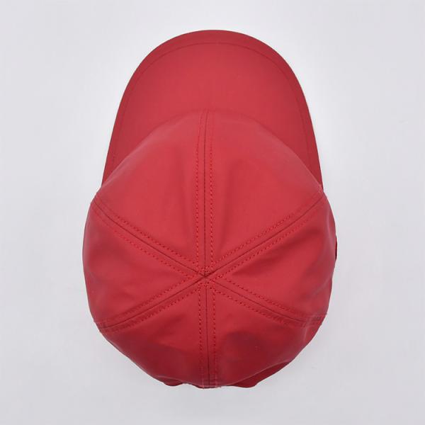 UV/UPF seco rápido feito sob encomenda, tampão de corrida da proteção solar, tampão respirável de pouco peso do poliéster do esporte 6-Eyelets