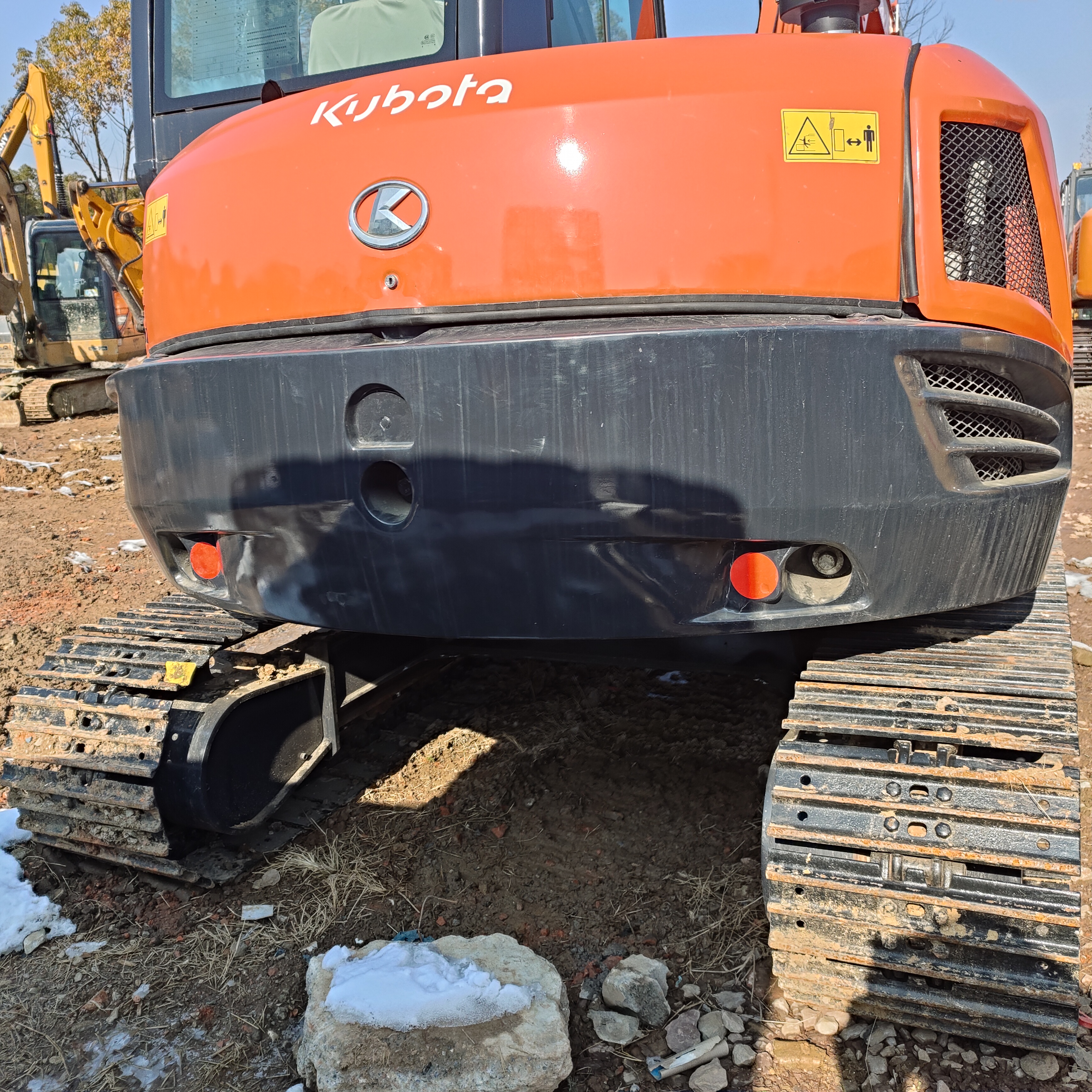 KX183-3 Kubota Crawler Excavator Мощный двигатель Компактный дизайн Легкий контроль Стабильная производительность