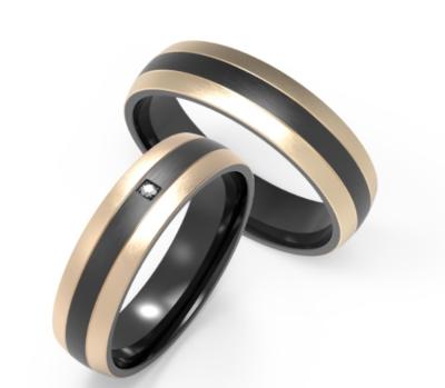 Sleek Matte Black Titanium Ring 8mm Width Round Mens Titanium Black Ring