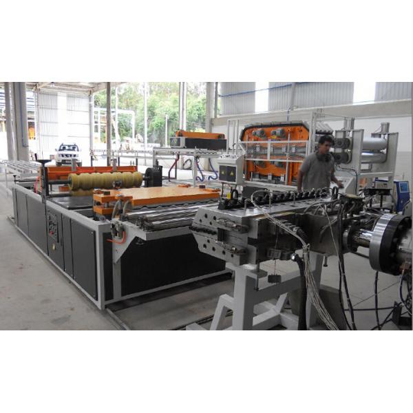 PVC Colorful Plastic Roof Tile Machine Roof Tiling Equipment Double Screw Extruder