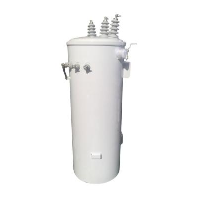 112.5Kva Transformador de distribuição aérea de três fases montado em poste óleo imerso 13,8KV