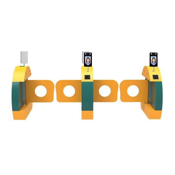 Porta anticolisão do torniquete do controle de acesso da entrada da escola do jardim de infância