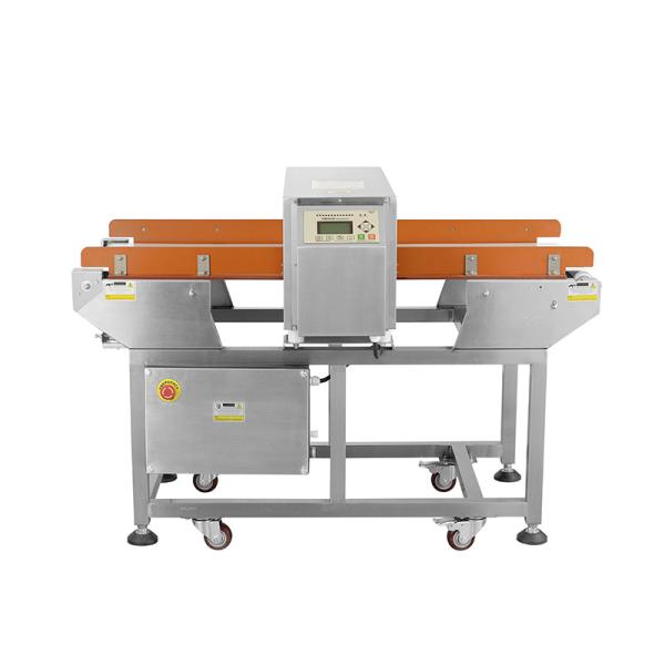 Embalagem em folha de alumínio Detector de metais Bacon Salsicha Deli Fábrica de alimentos Detector especial de metais