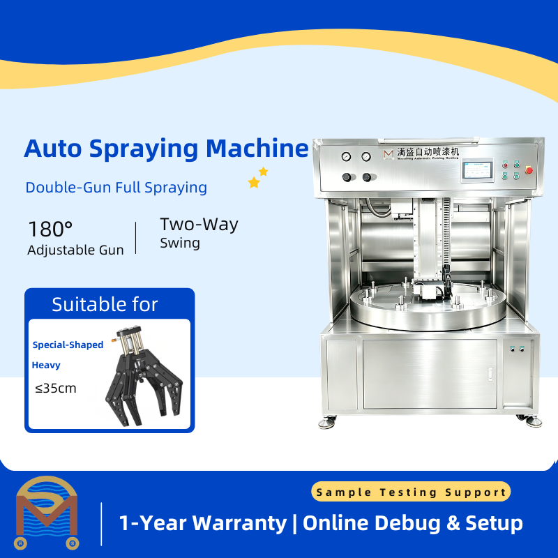Automatic Spray Painting Machine, Coating Equipment for Hardware Gripper Surface Spraying
