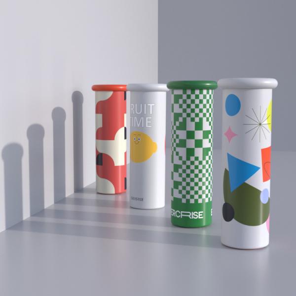 Sports Insulated Stainless Steel Water Bottles 17oz 500ml Keep Hot For 24 Hours