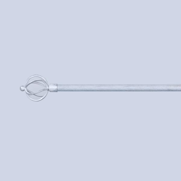 19m Diameter Pipe Curtain Rods With Strong Longest Bracket