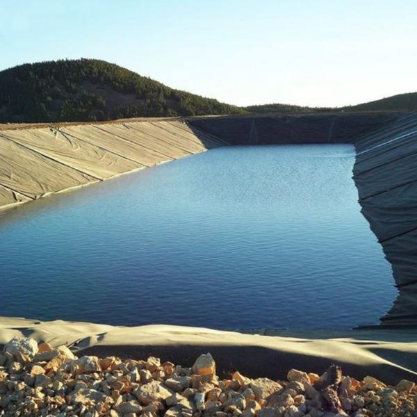 Глянцевая геомембрана для рыб креветок фермы резервуар пруд водонепроницаемый пластиковый лист HDPE подкладка