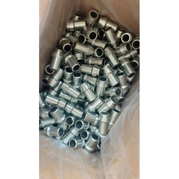 Threaded Bsp Hydraulic Hose Fittings Stainless Steel Male Female Quick Couplers For Different Size  From 1/4''  Straight 45° 90° To 1 Inch