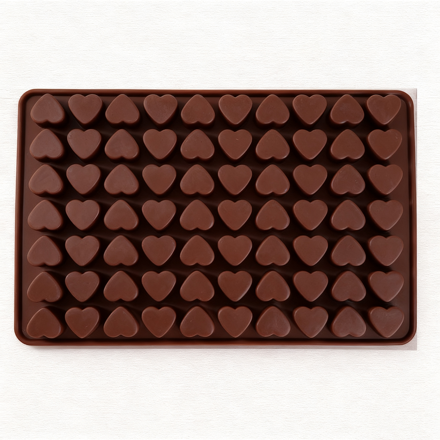 Cartoon Sweet Heart Shaped Silicone Cake Mold Eco-Friendly and Adorable Design for Party