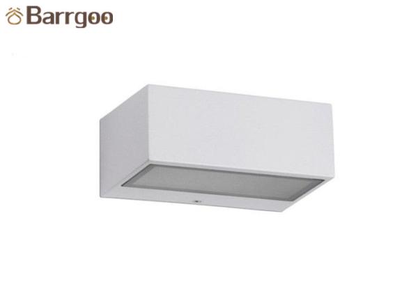 Square LED Up And Down Outdoor Lights , Exterior LED Wall Sconce With Gu10 Sockets