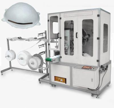 Máquina programável da produção da máscara do tela táctil N95 KN95