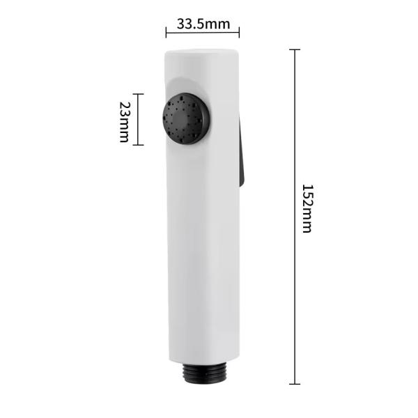 2024 Mixer Faucets Toilet Bidet Sprayer ABS Hand Spray Toilet Portable Shattaf Bidet