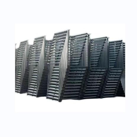 Welded Steel Industrial Metal Stacking Rack Warehouse Stackable Metal Shelves