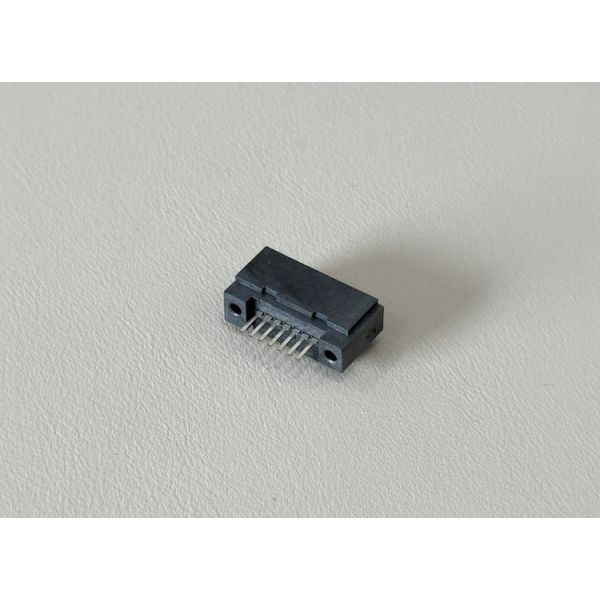 13 Pin SATA board mount connector, 1.27mm pitch vertical SMT PCB connector for high speed data transmission, HDD / SSD storage, industrial electronic server customization