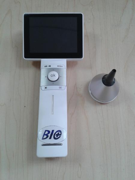 O Lcd monitora o Ophthalmoscope video do Otoscope de Digitas para a inspeção clínica do corpo humano