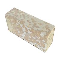 Briques de silice de quartz à faible résidu avec une porosité apparente de 20 à 22% et un service de pliage