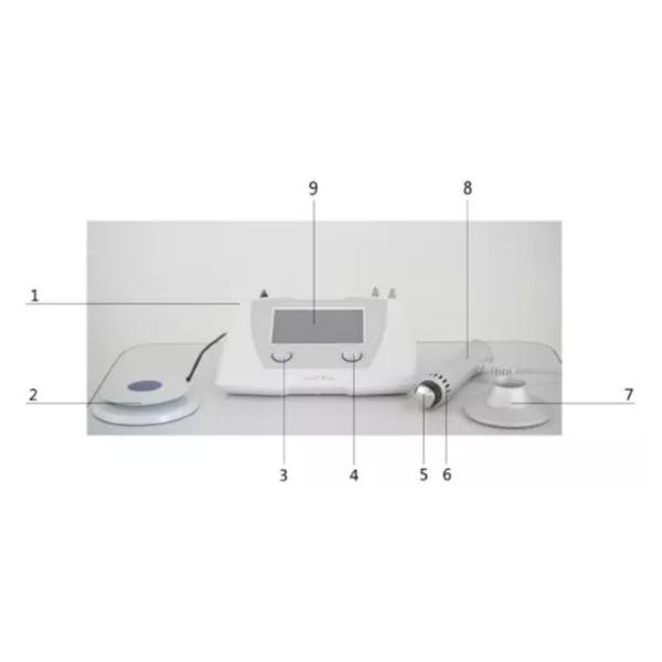 Shock wave therapy equipment Medical EDSWT for Vasculogenic and diabetic ED patients