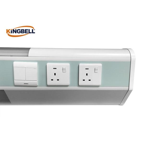 Gas Outlets Medical Bed Head Unit KB6200B With 1 Pcs Gas Outlets