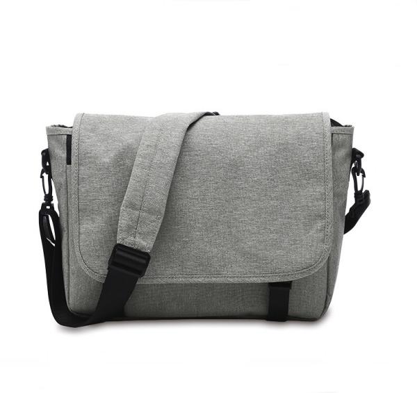 Cloth Custom Mens Shoulder Pouch , Geek Messenger Diaper Bag Personalized