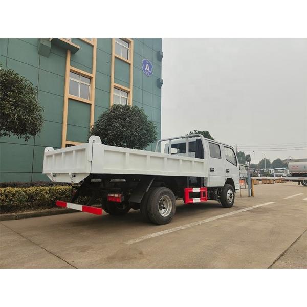 Cabine double 3 + 2 sièges DFAC 4x4 5 tonnes camion de décharge 4 roues camion