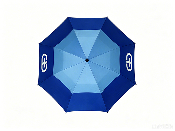 Windproof Royal Blue Golf Umbrella