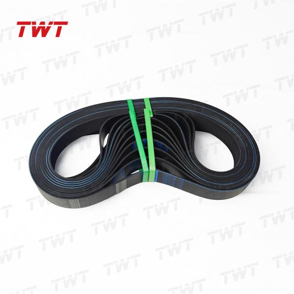 Twt 10007-53213 12PK1189 Sinotruk Dump Truck Engine Rubber Ribbed V Belt 1000753213 12PK1189 for Shacman Delong Truck