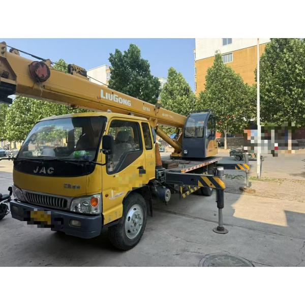 Liugong Second Hand Truck Mounted Cranes 8 Ton Mobile Crane 2012 QY8A used