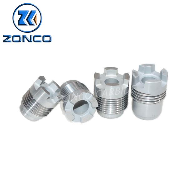 Os bocais rosqueados do carboneto de tungstênio vestem - resistente