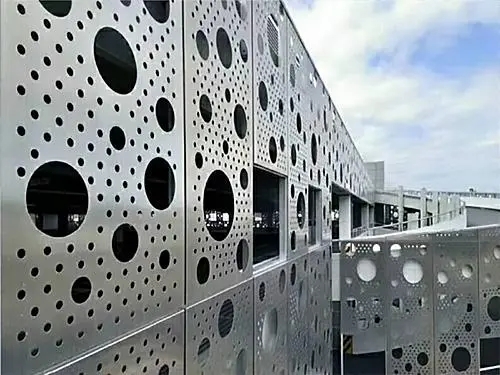 Powder Coated Aluminum Perforated Metal Panels for Decoration