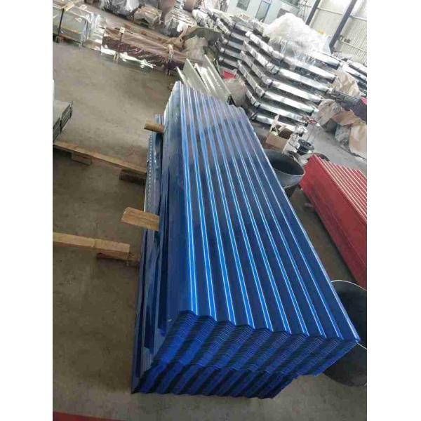 180g/m² Pre Painted Corrugated Roofing Sheet Corrugated Metal Cladding