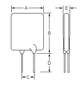 RF250-1000 PPTC PolySwitch Resetable Devices 250V 1A Высокое напряжение для блендера